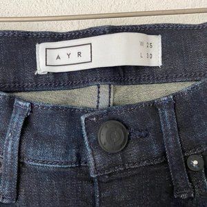 AYR The Skinny Jean in Dark Blue